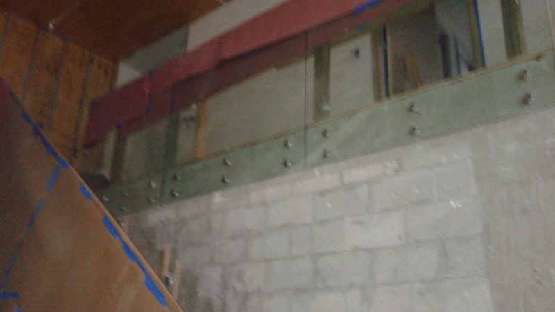 Glass Handrail Construction