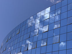glass panels