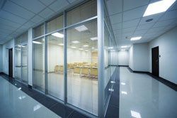 Glazing for interior office spaces
